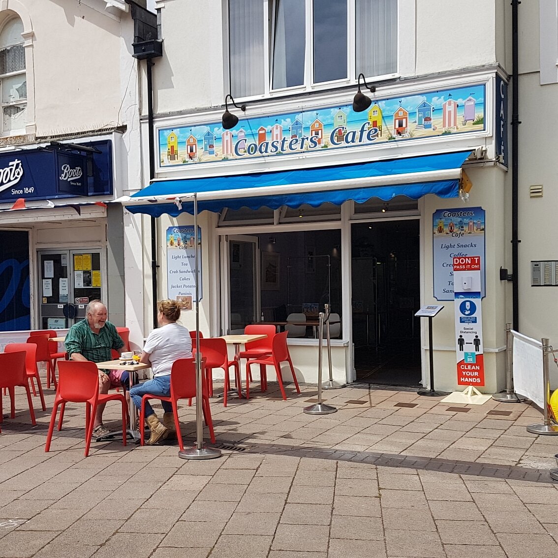 Seating outside